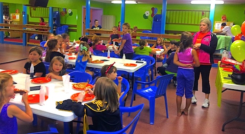 Birthday party at Flips